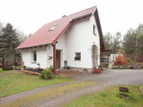 Holiday home in Schmogrow Fehrow with Terrace near Forest